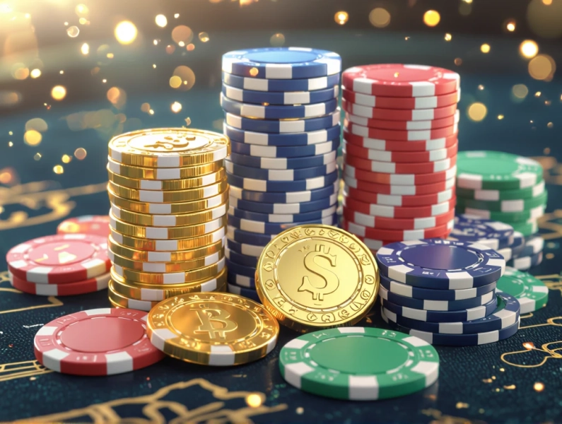 Legiano Casino Spielautomaten und Chips